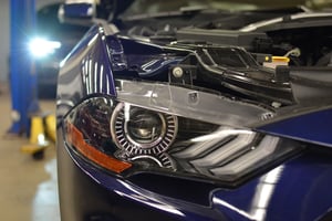 Car detail photo