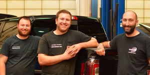 Group of auto technicians