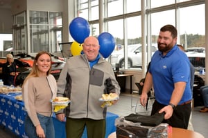 Lunch party at NH dealership honoring contest winners